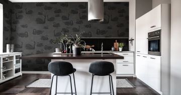 Cygne, Noir by Rebel Walls