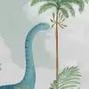 Dinosaur World, Light Green by Rebel Walls - view 4