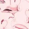 Flamingos, Liquorice by Rebel Walls - view 3