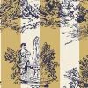 Happy Toile, Raspberry by Rebel Walls - view 3