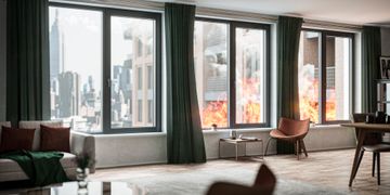 Edifici più sicuri grazie alle soluzioni Fireproof certificate di Reynaers Aluminium by Reynaers Aluminium