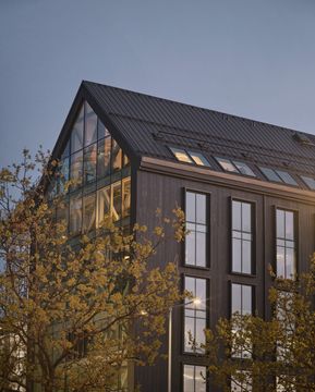 TimberWall 50: facciate in legno-alluminio che uniscono il meglio di due materiali by Reynaers Aluminium