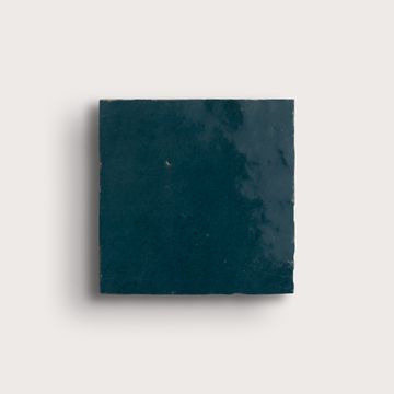 Agadir Blue 4x4 Zellige Tile by Riad Tile - view 2