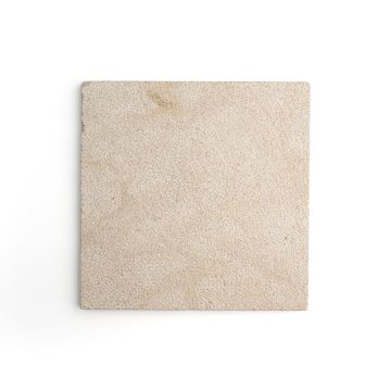 Azru Sand 18X18 Moroccan Limestone | Hammered & Tumbled by Riad Tile - view 5