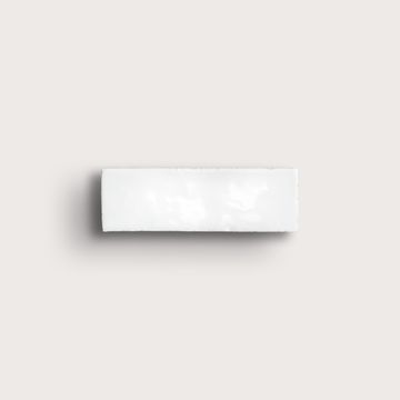 Bright White 2x6 Thin Bejmat Zellige Tile by Riad Tile - view 2