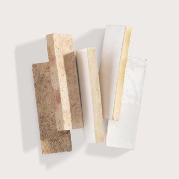 Bright White 2x6 Thin Bejmat Zellige Tile by Riad Tile - view 3