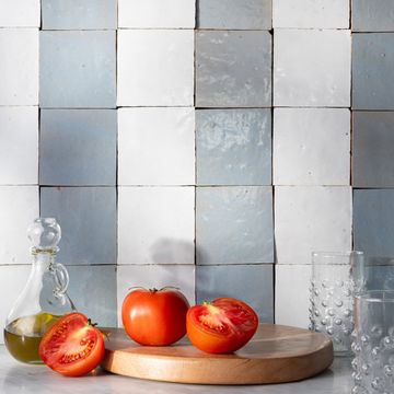 Bright White 4x4 Zellige Tile by Riad Tile - view 3
