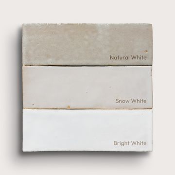 Bright White 4x4 Zellige Tile by Riad Tile - view 5