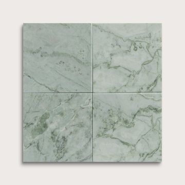 Mint Green 4x4 Marble Tile | Honed by Riad Tile