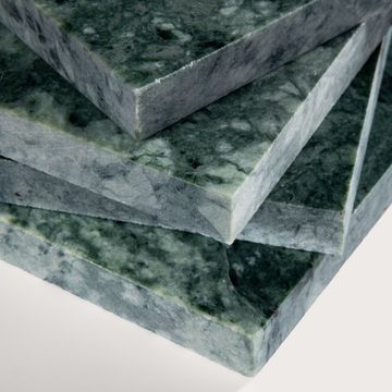 Monte Verde 4x4 Marble Tile | Honed by Riad Tile - view 6