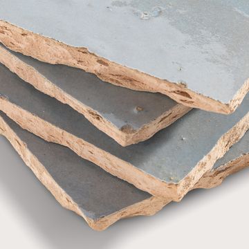 Pearl Blue 4x4 Zellige Tile by Riad Tile - view 7