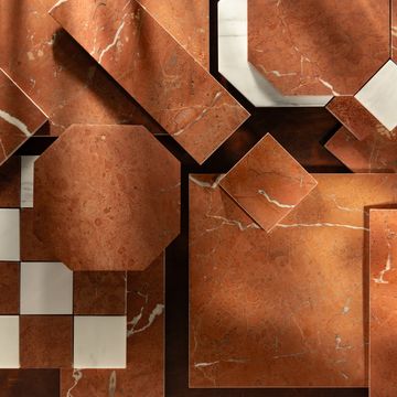 Rosso Alicante 6x12 Marble | Honed by Riad Tile - view 5