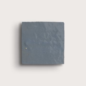 Sahara Mist Blue 4x4 Zellige Tile by Riad Tile - view 2