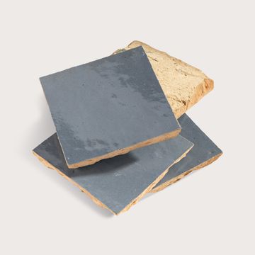 Sahara Mist Blue 4x4 Zellige Tile by Riad Tile - view 5