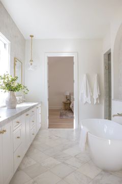 TEST only - Casablanca Carrara 12x12 Marble Tile | Honed by Riad Tile - view 2