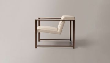 Poltrona Ego in pelle by Giuseppe Viganò – Design sofisticato by Rivolta