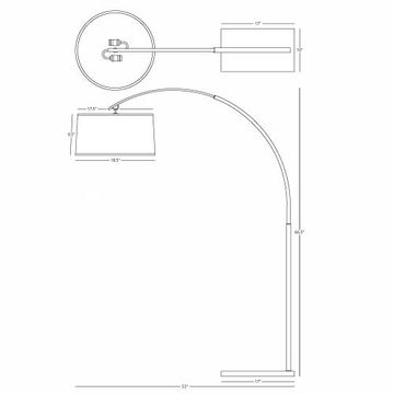 Archer Floor Lamp by Robert Abbey - view 3
