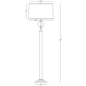 Celine Floor Lamp by Robert Abbey - view 3