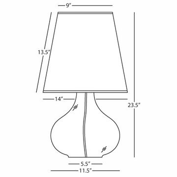 Small Julia Accent Lamp by Robert Abbey - view 3