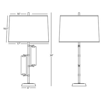 Alston Table Lamp by Robert Abbey - view 4