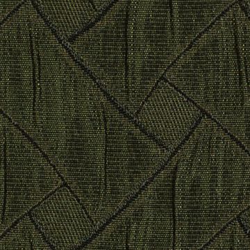 Emerald Geometric Upholstery Fabric - CHIC PARQUET by Robert Allen