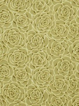 Kiwi Rose Print Fabric - Upholstery & Home Decor by Robert Allen