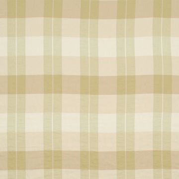 Lemongrass Plaid Cotton Upholstery Fabric by Robert Allen