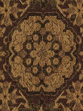 Mink Damask Upholstery Fabric - Armchairs & Pillows by Robert Allen