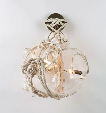 Knotty Bubbles | Sconce - Large | Lindsey Adelman by Roll & Hill