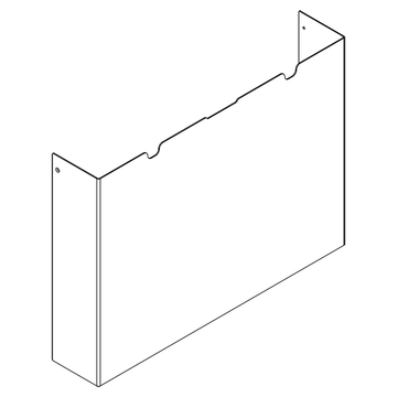 Installationscover - factory installed by Ropox