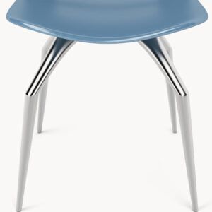 Titan leg blue chair by ROVERESCA - view 4