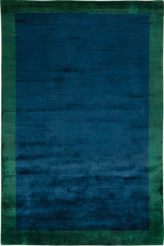 Border Mohair Emerald by The Rug Company - view 2