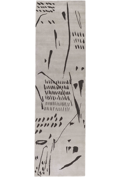 Gesture Graphite Runner by The Rug Company