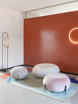 Geo Pouf by Saba Italia