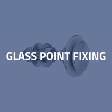 Glass point fixing - Glass bolt facade solution by SADEV