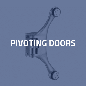 Pivoting doors by SADEV