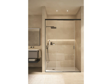 GOCCIA35 - Rectangular niche glass shower cabin with sliding door _ saint-gobain by Saint Gobain - view 2