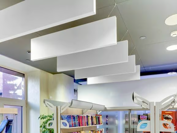 Ecophon Solo™ Baffle - Glass wool acoustic baffles _ saint-gobain by Saint Gobain - view 2