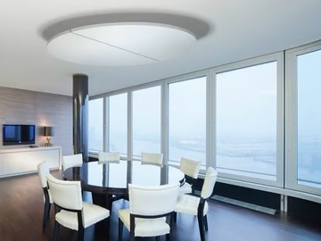 Ecophon Solo™ Circle XL - Glass wool acoustic ceiling clouds _ saint-gobain by Saint Gobain - view 3
