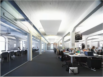 Ecophon Focus Edge™ 500 - Glass wool acoustic ceiling clouds _ saint-gobain by Saint Gobain - view 2