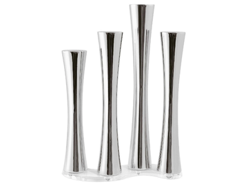 BAMBOO - Stainless steel candlestick by Sambonet - view 2