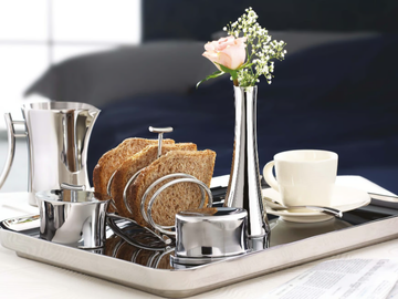 BAMBOO - Stainless steel vase by Sambonet - view 3