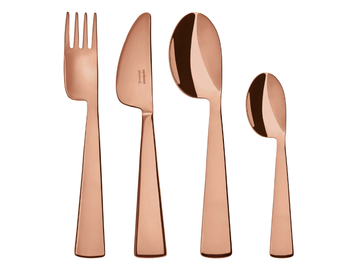 GIO PONTI CONCA - Stainless steel cutlery set for children by Sambonet - view 2