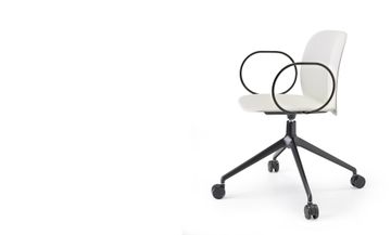 Mentha armchair with castors - S•CAB by Scab Giardino spa