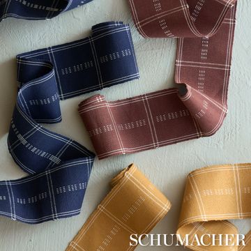 Ayan Tape Terracotta by Schumacher - view 4