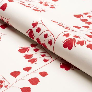 Bleeding Hearts Red by Schumacher - view 4