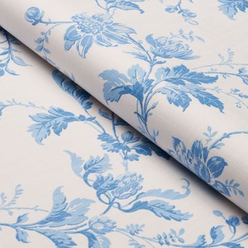 Blomslinga Blue And White by Schumacher - view 3