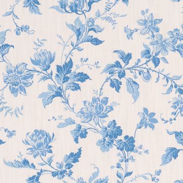 Blomslinga Blue And White by Schumacher