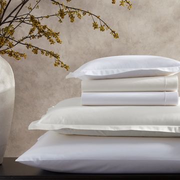 Ceylon Satin Fitted Sheet Bone by Schumacher - view 3