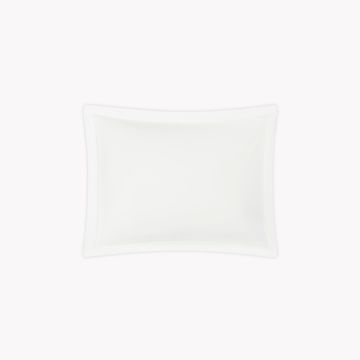 Ceylon Satin Stitch Sham Bone by Schumacher